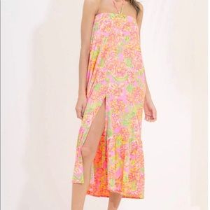 NWT Maaji size M colorful neon maxi skirt or dress!